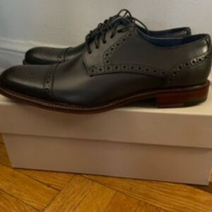 JOSEPH ABBOUD Men's Wing Tip Dress Shoe